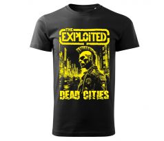 tričko THE EXPLOITED - Dead CITIES žlt.