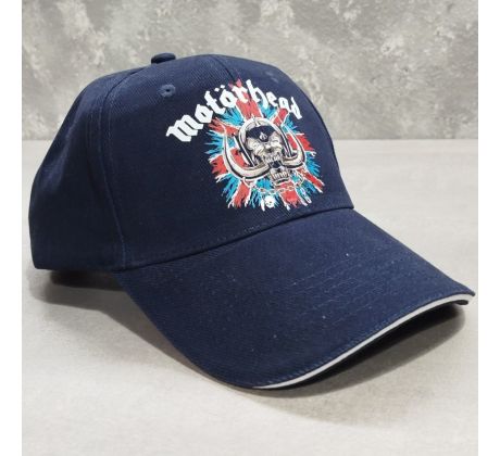 Šiltovka - MOTORHEAD - modrá