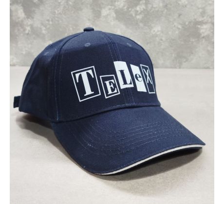 Šiltovka - TELEX modrá