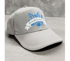 Šiltovka - RAMONES - sivá
