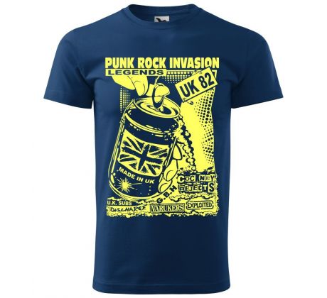 tričko PUNK LEGENDS UK 82 - modré